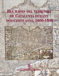 Els mapes del territori de Catalunya durant dos-cents anys, 1600-1800