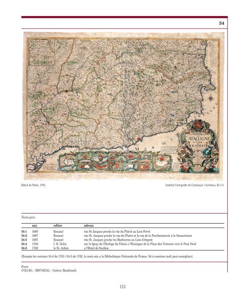 Els mapes del territori de Catalunya durant dos-cents anys, 1600-1800