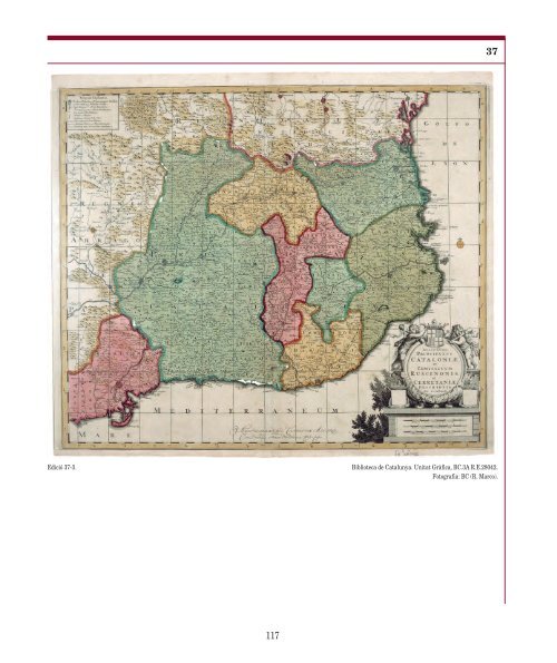 Els mapes del territori de Catalunya durant dos-cents anys, 1600-1800