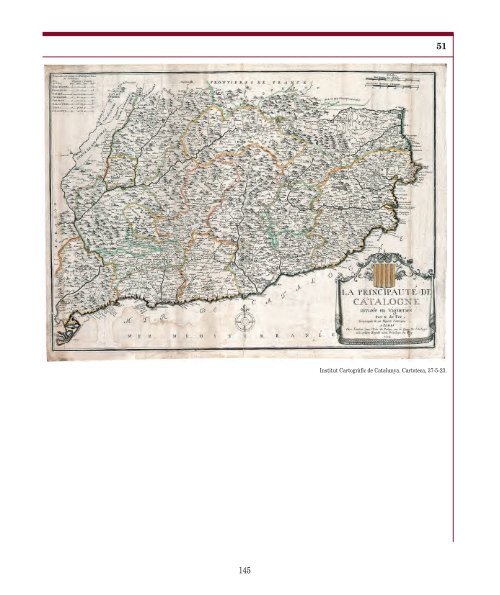 Els mapes del territori de Catalunya durant dos-cents anys, 1600-1800