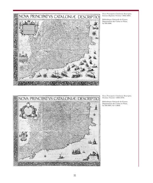 Els mapes del territori de Catalunya durant dos-cents anys, 1600-1800