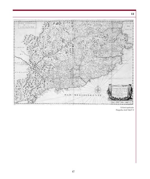 Els mapes del territori de Catalunya durant dos-cents anys, 1600-1800