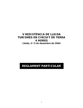 Reglament Resistència-04 - Escuderia Lleida