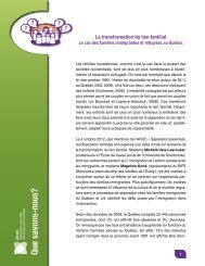 La transformation du lien familial. Le cas des familles immigrantes et ...