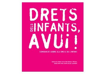 convenció sobre els drets de l'infant - Drets Humans de Mallorca