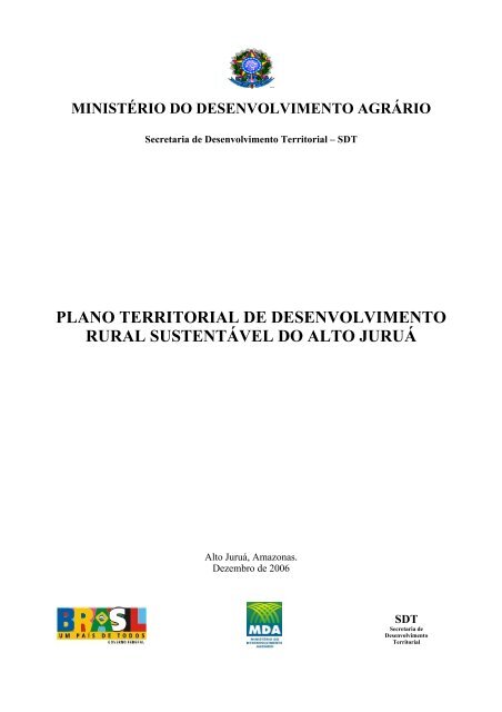 Alto Juruá - SIT - Sistema de Informações Territoriais - Ministério do ...