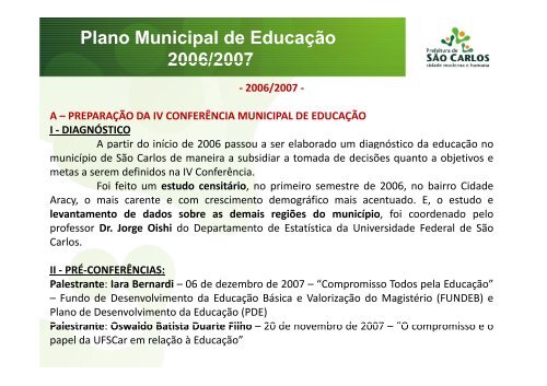 PME Geria processo historico.pdf - Prefeitura Municipal de São Carlos