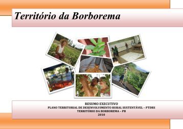 ptdrs território da borborema – pb - SIT - Ministério do ...