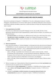 ÁREAS CURRICULARES NÃO-DISCIPLINARES - EB23 Gil Vicente