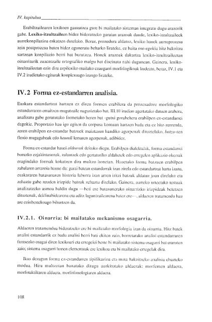 Euskal morfologiaren tratamendu automatikorako tresnak