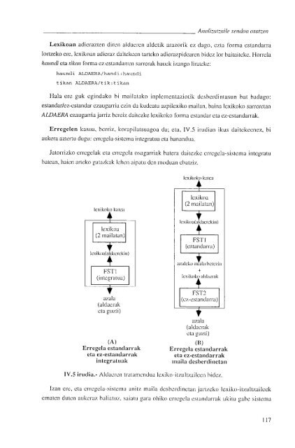 Euskal morfologiaren tratamendu automatikorako tresnak