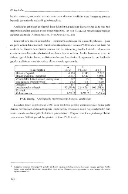 Euskal morfologiaren tratamendu automatikorako tresnak