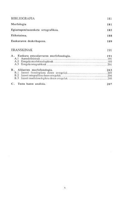 Euskal morfologiaren tratamendu automatikorako tresnak