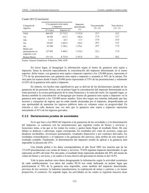 Evasión y equidad final_corregido - Cepal