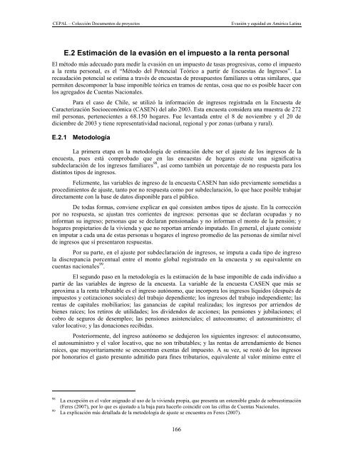 Evasión y equidad final_corregido - Cepal