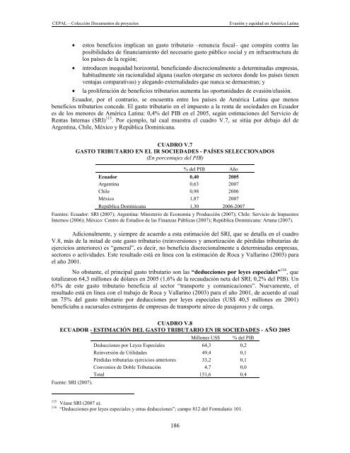 Evasión y equidad final_corregido - Cepal