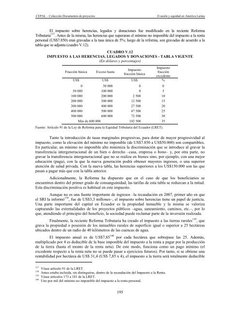 Evasión y equidad final_corregido - Cepal