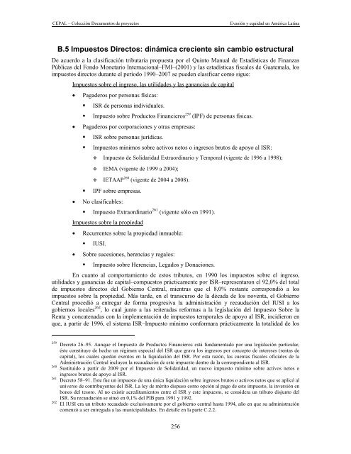 Evasión y equidad final_corregido - Cepal