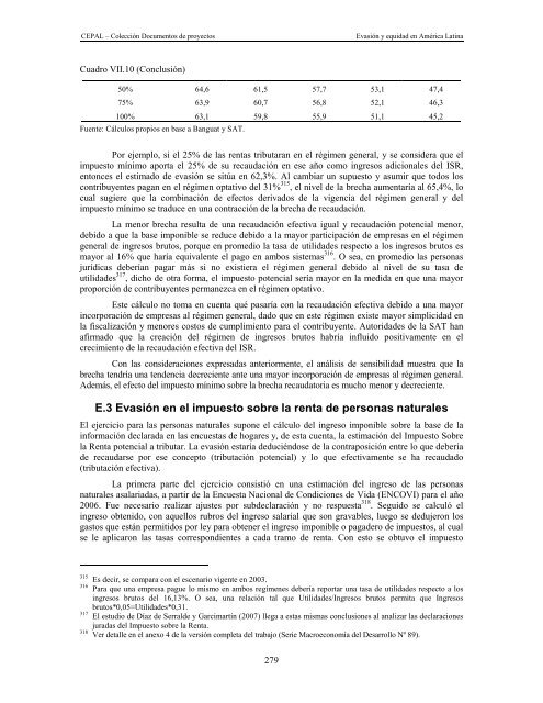 Evasión y equidad final_corregido - Cepal