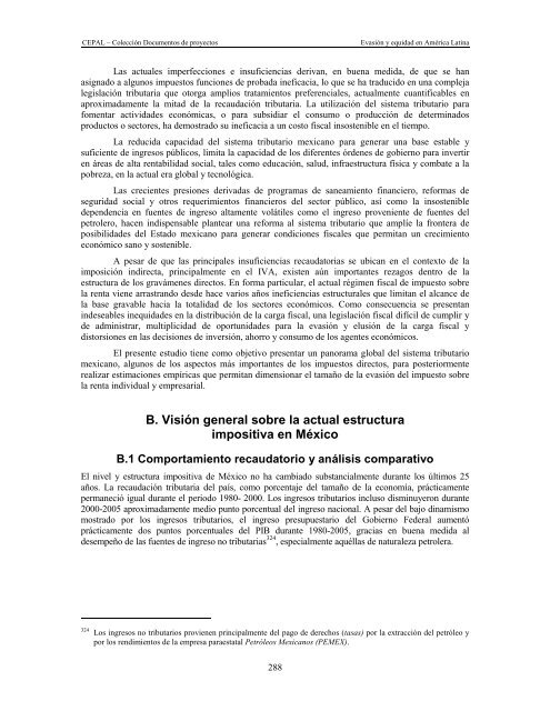 Evasión y equidad final_corregido - Cepal