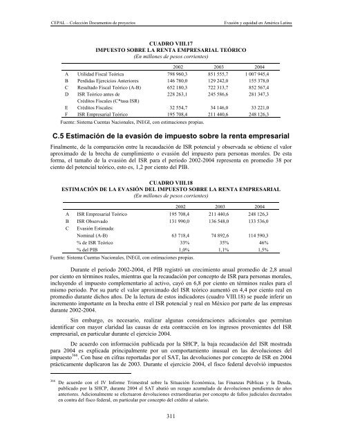 Evasión y equidad final_corregido - Cepal