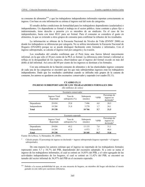 Evasión y equidad final_corregido - Cepal