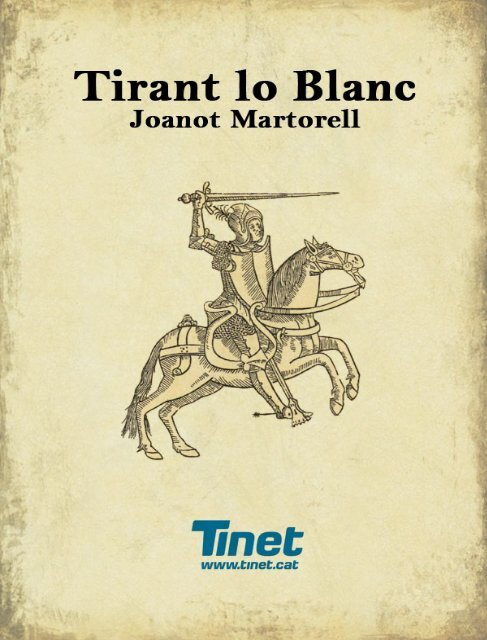 Tirant lo Blanc - Tinet