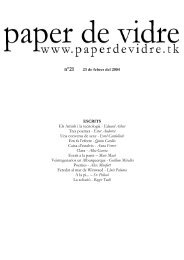 21 - Paper de Vidre