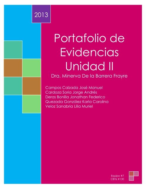 Evidencias Unidad II