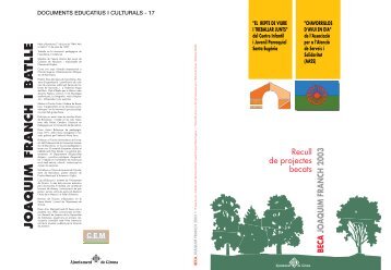 Convocatòria 2003 - Ajuntament de Girona
