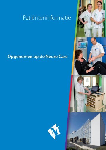 Folder Neuro Care - Martini ziekenhuis