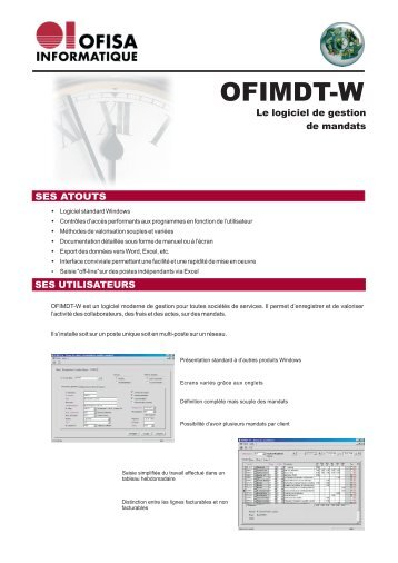 OFIMDT-W - Logiciels de gestion communales