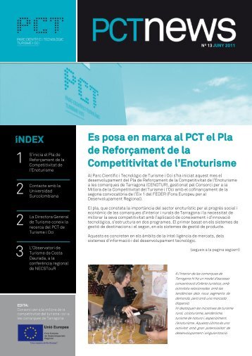 Es posa en marxa al PCT el Pla de Reforçament de la Competitivitat ...