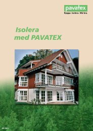 Isolera med PAVATEX