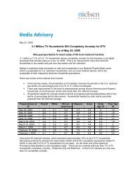 media release - Nielsen