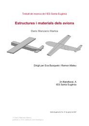 Estructures i materials dels avions [clic aquí] Introducció