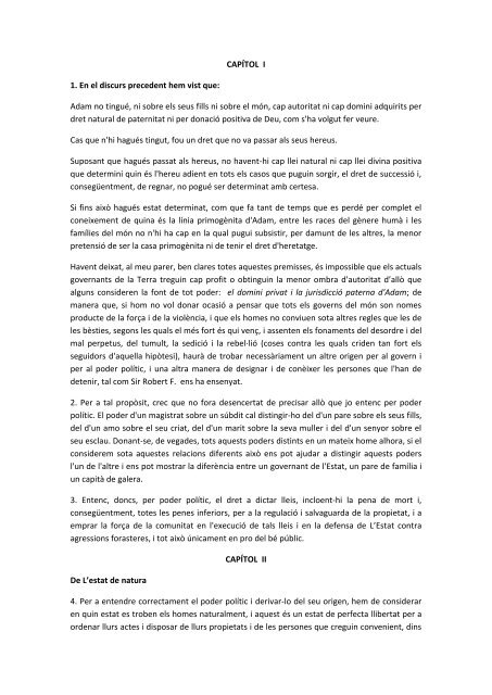 Locke – Assaig sobre el govern civil_(fragments selectivitat)