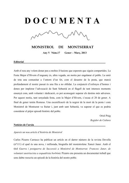 Documenta nº17PDF [2754 KB] - Ajuntament de Monistrol de ...