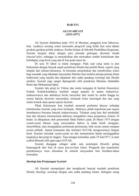 Ali Syari Ati Pdf Staff Uny