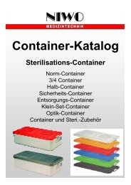 NIWO Container-Katalog