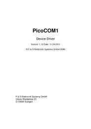 PicoCOM1 - F&S Elektronik Systeme GmbH.