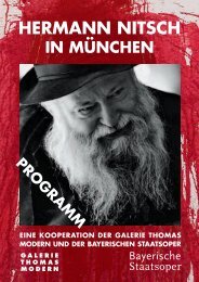 hermann nitsch in münchen - Galerie Thomas