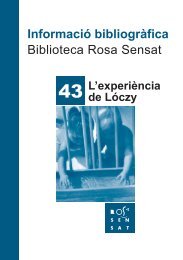 L'experiència de Lóczy - Associació de Mestres Rosa Sensat