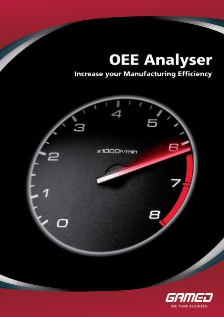 OEE Analyser Overview - GAMED