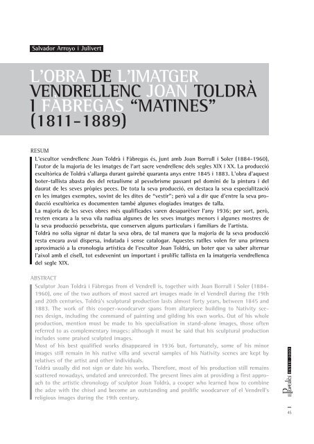 número 15 en format pdf - Institut d'Estudis Penedesencs