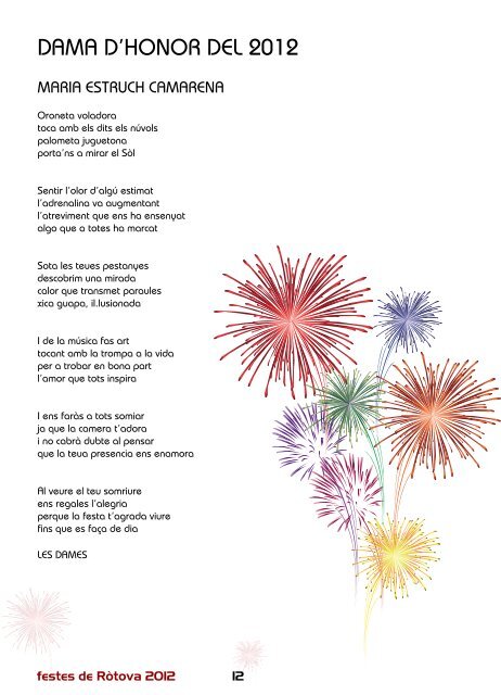 Llibre de festes 2012 - Rotova