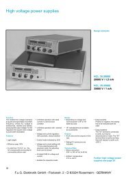 HCL and HCN - Fug Elektronik