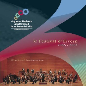 3r Festival d'Hivern - Orquestra Simfònica Julià Carbonell de les ...