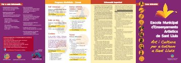 Programa - Ajuntament de Sant Lluís