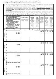 Anlage zum Wohngeldantrag für Haushalte mit mehr als 4 Personen